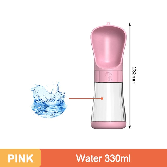 2 in 1 Portable Pet Water Bottle