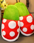 Super Mario Piranha Plant Slippers and Pipe Holder