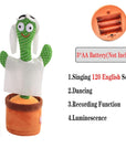 Dancing-Singing Cactus Plush Toy