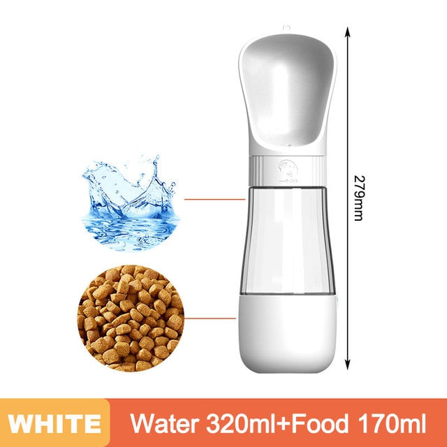 2 in 1 Portable Pet Water Bottle