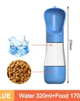 2 in 1 Portable Pet Water Bottle